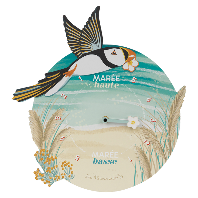 Horloge a marée Coco Cannelle