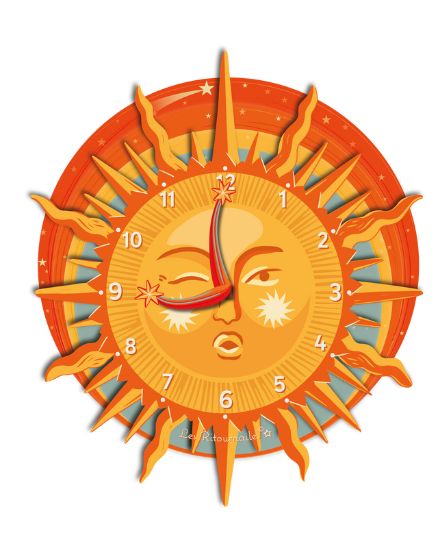 horloge temps Jo Lemon