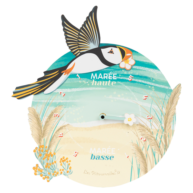 Horloge a marée Coco Cannelle