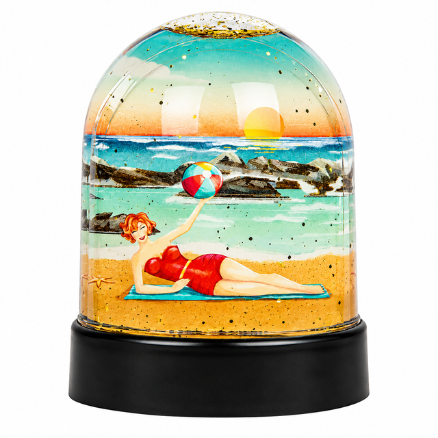 La boule à paillettes Stella Mour