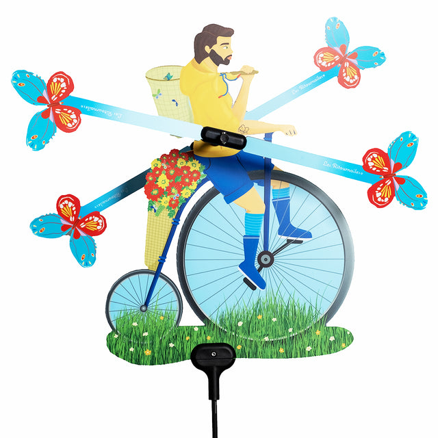 Gabi Cyclette Weather Vane + Additional Decor Set