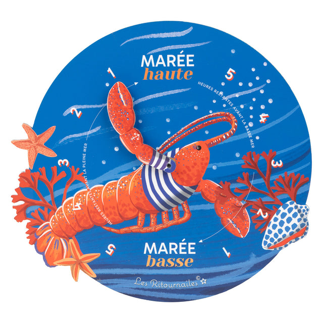 horloge à marée Omar Chéri
