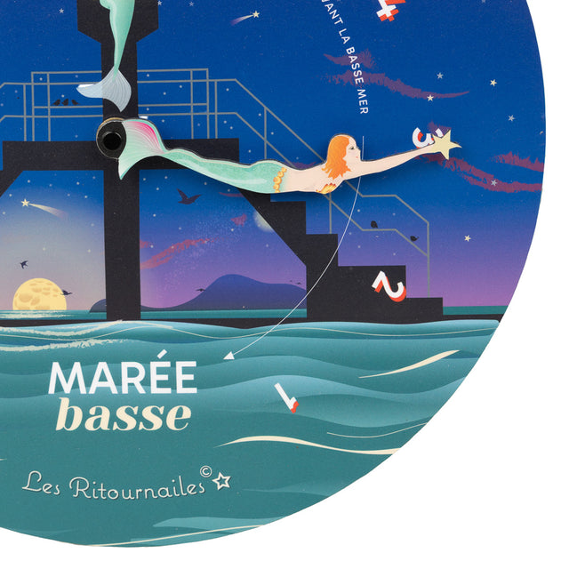 horloge à marée les Irènes