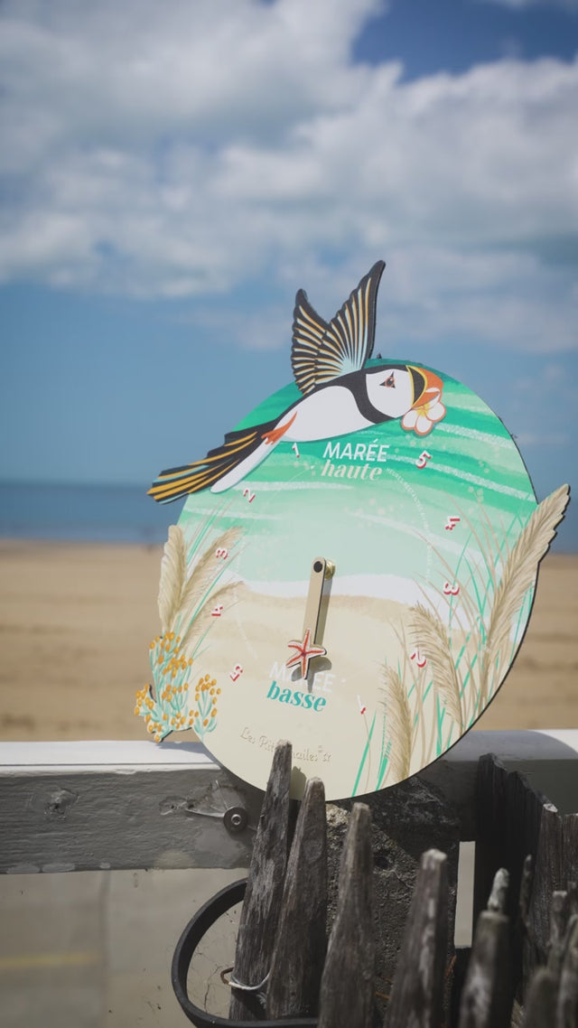 Horloge a marée Coco Cannelle